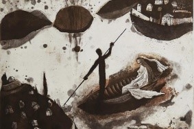 Iz globin vodnjaka (Iz dubine bunara) - izložba slikara Admira Ganića Iz globin vodnjaka (Iz dubine bunara) - izložba slikara Admira Ganića